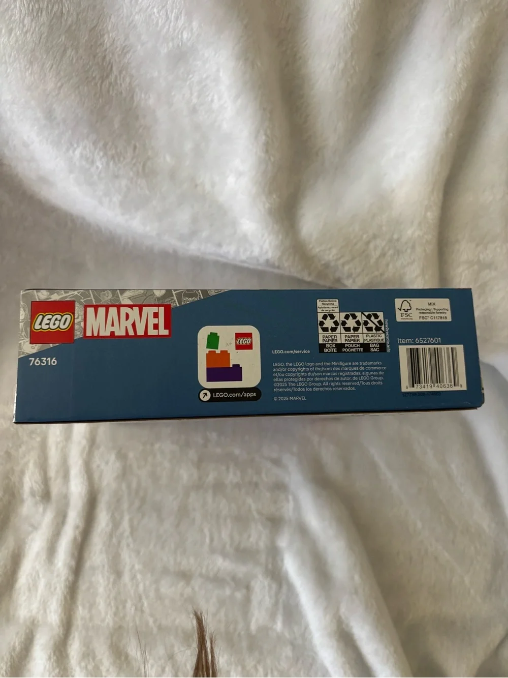 LEGO Marvel galactus set